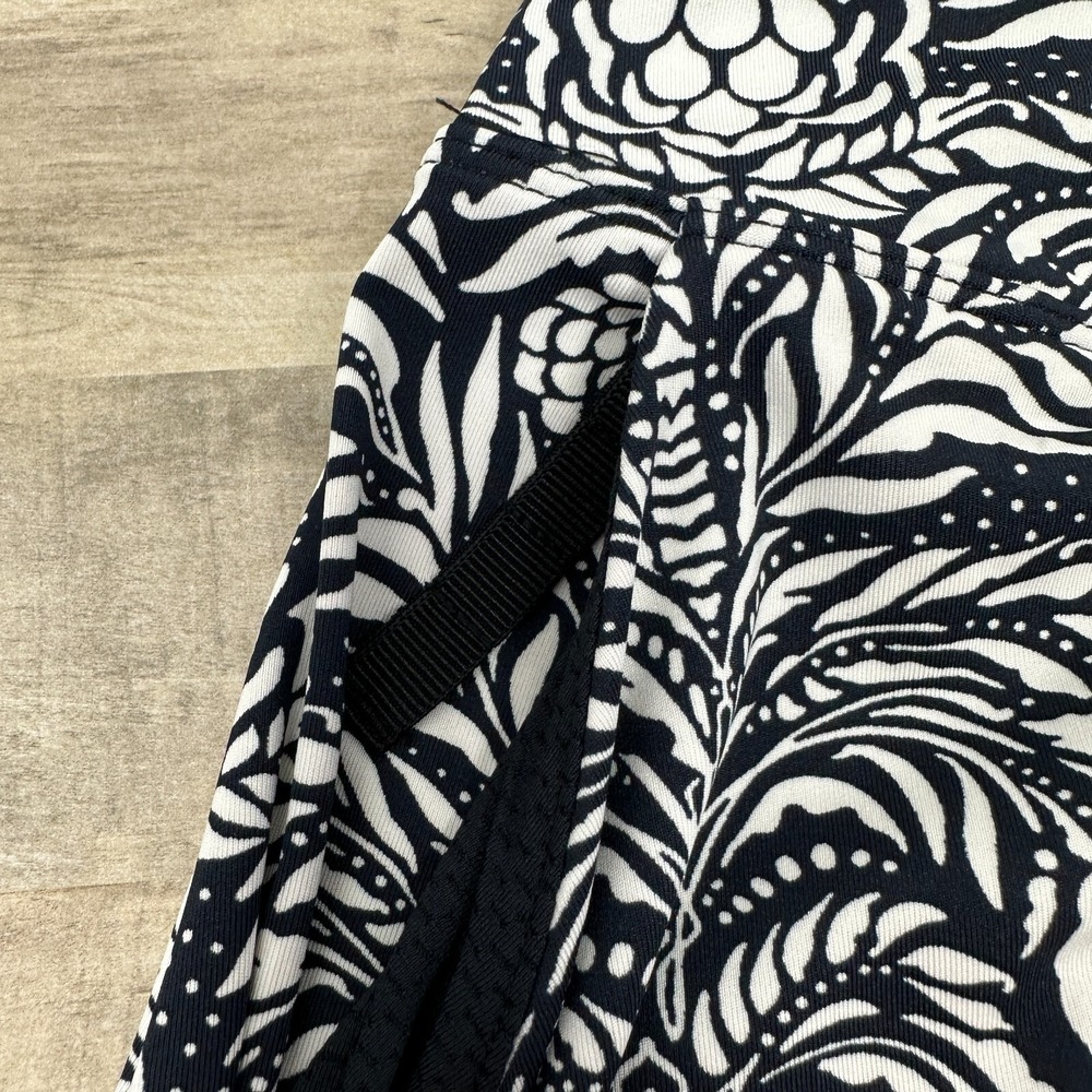 NWT~Tommy Bahama Active Size X-Small Black/White Pineapple‎ Print~Skort~Pockets - Picture 6 of 11